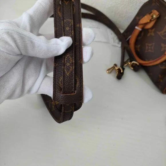 Louis Vuitton Monogram Mini Speedy Hand Bag Purse Old - Picture 15 of 16